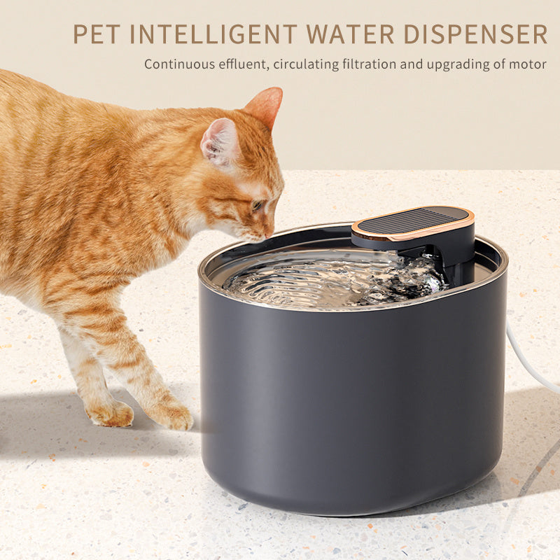 USB Automatic Pet Water Dispenser – Quiet Electric Feeder Bowl